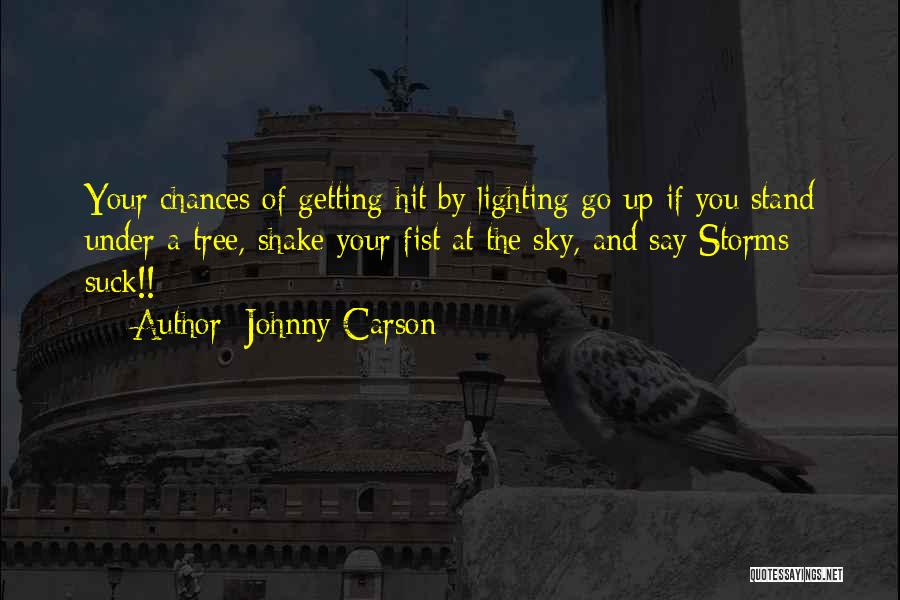 Lighting Up The Sky Quotes By Johnny Carson