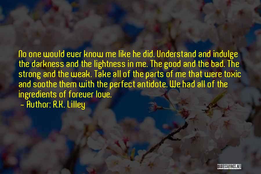 Lightness Vs Darkness Quotes By R.K. Lilley