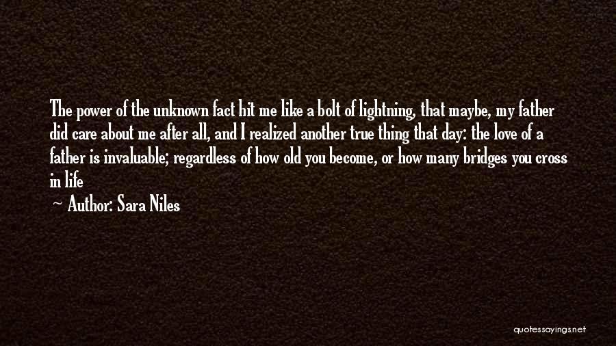 Lightning And Love Quotes By Sara Niles