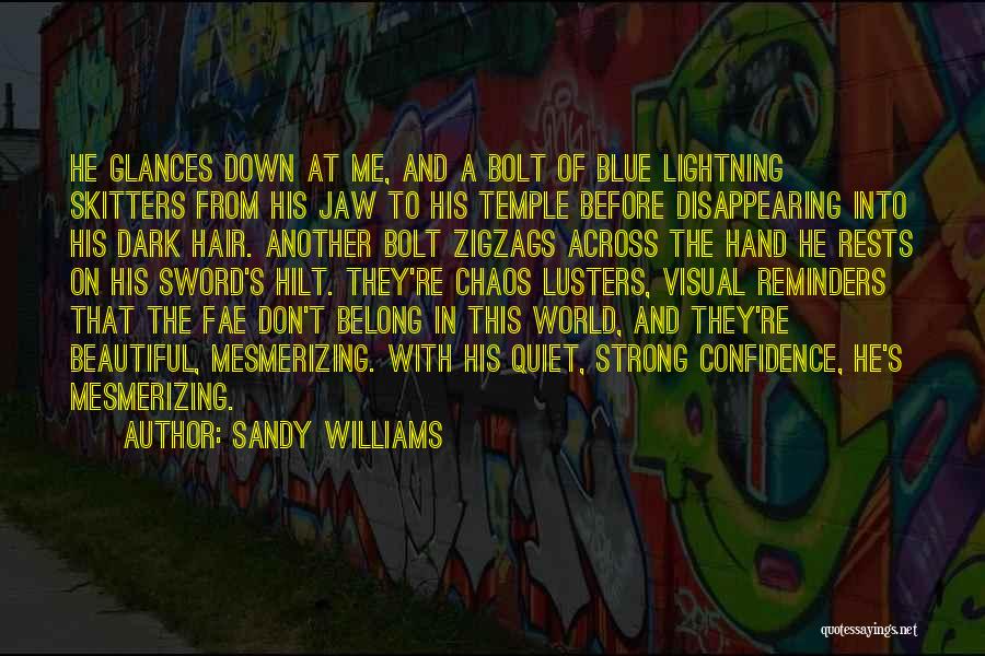 Lightning Bolt Quotes By Sandy Williams