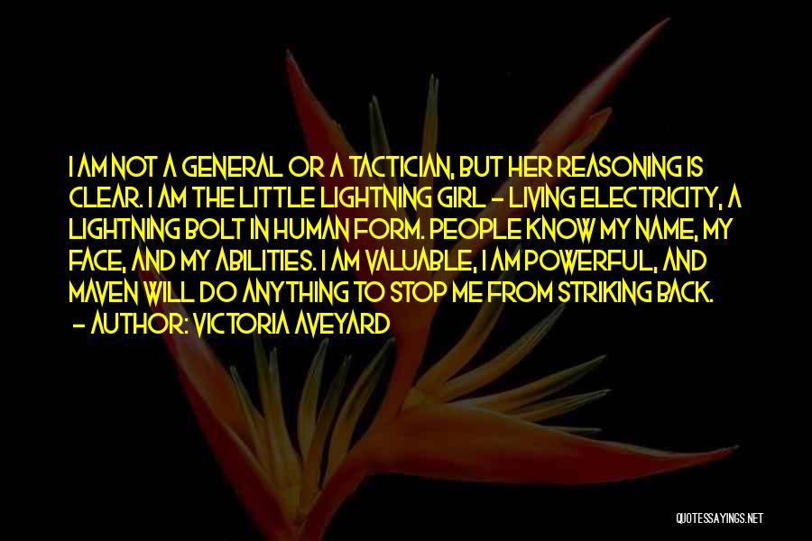 Lightning Bolt Quotes By Victoria Aveyard