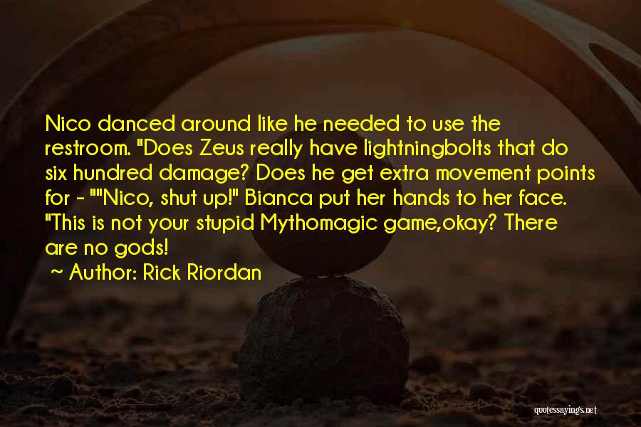 Lightning Bolts Quotes By Rick Riordan