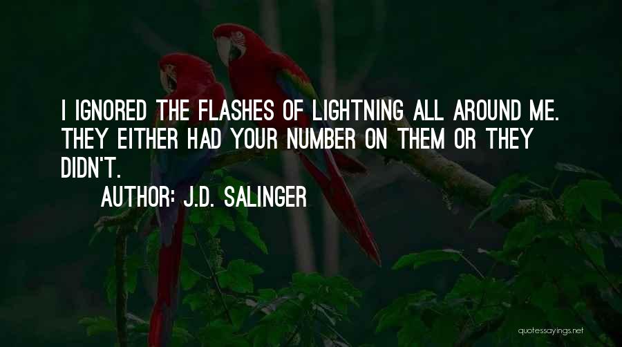 Lightning Quotes By J.D. Salinger