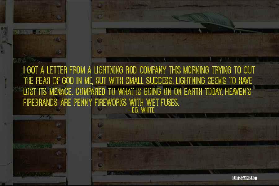 Lightning Rod Quotes By E.B. White Lightning Rod Quotes By E.B. White