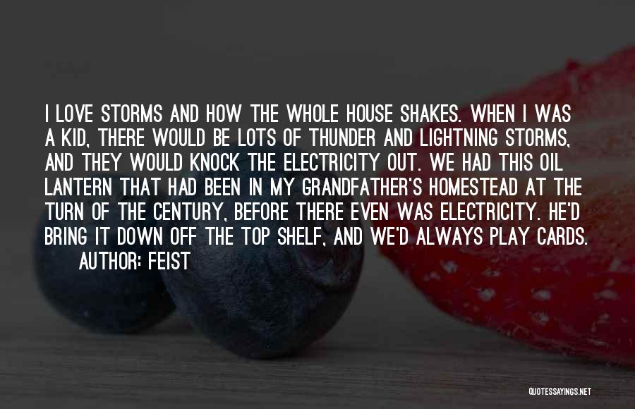 Lightning Storms Quotes By Feist