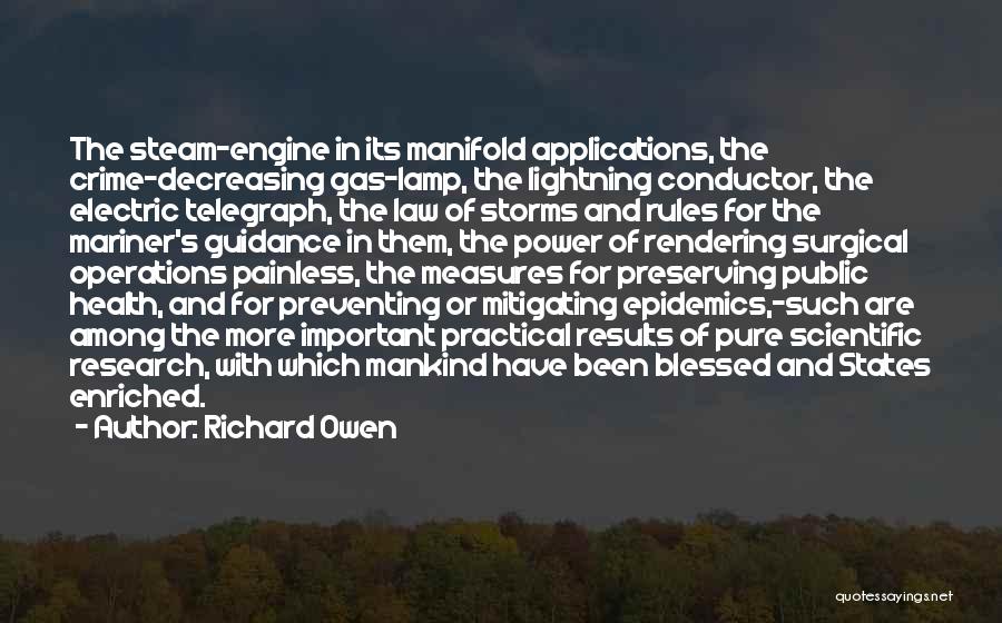 Lightning Storms Quotes By Richard Owen