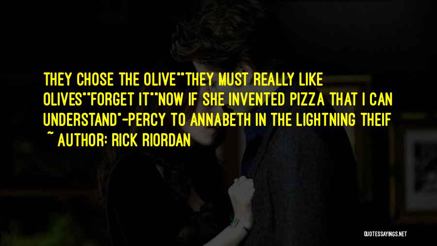 Lightning Thief Quotes By Rick Riordan