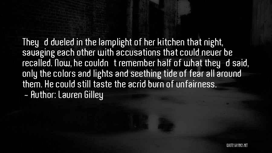 Lights And Colors Quotes By Lauren Gilley