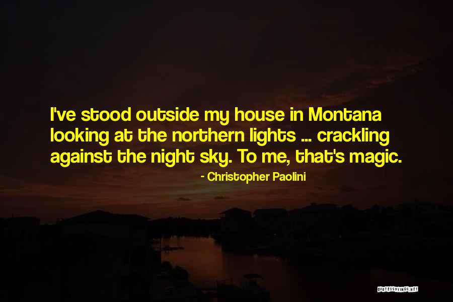 Lights At Night Quotes By Christopher Paolini Lights At Night Quotes By Christopher Paolini