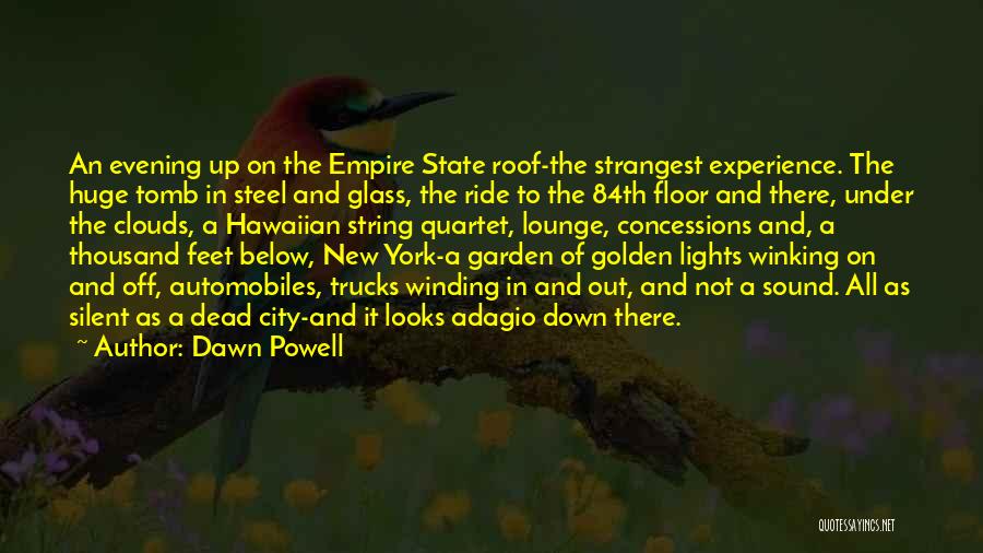 Lights In The City Quotes By Dawn Powell