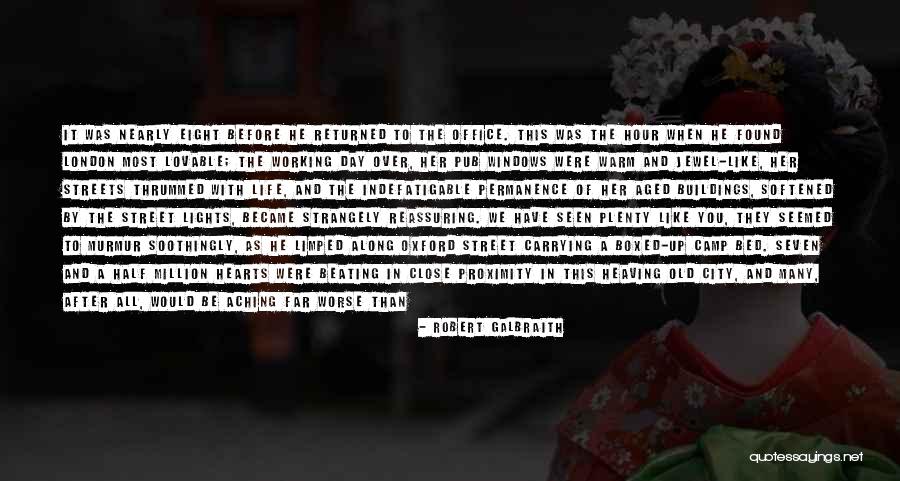 Lights In The City Quotes By Robert Galbraith Lights In The City Quotes By Robert Galbraith