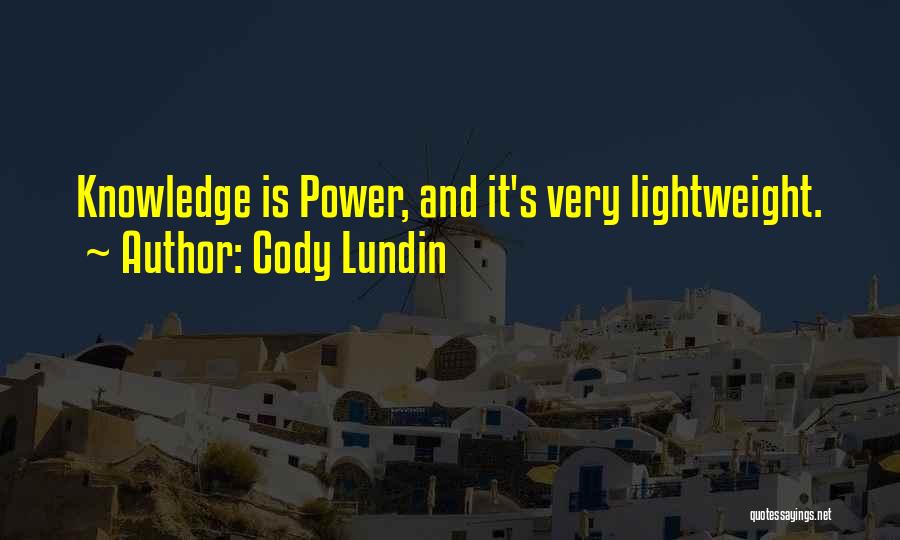 Lightweight Quotes By Cody Lundin