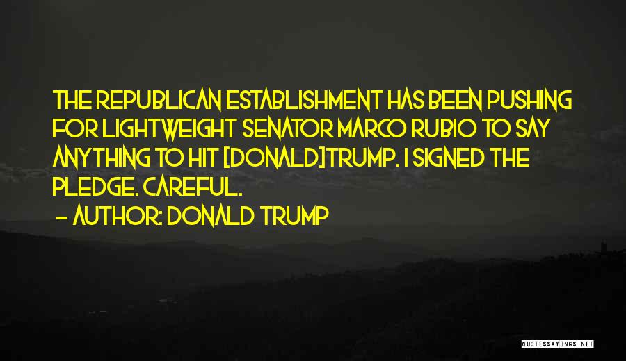 Lightweight Quotes By Donald Trump