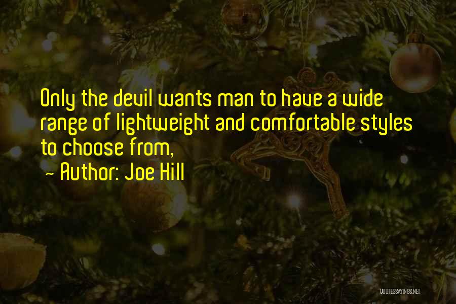 Lightweight Quotes By Joe Hill