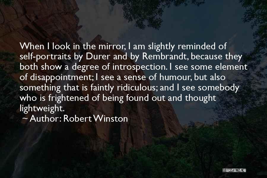 Lightweight Quotes By Robert Winston