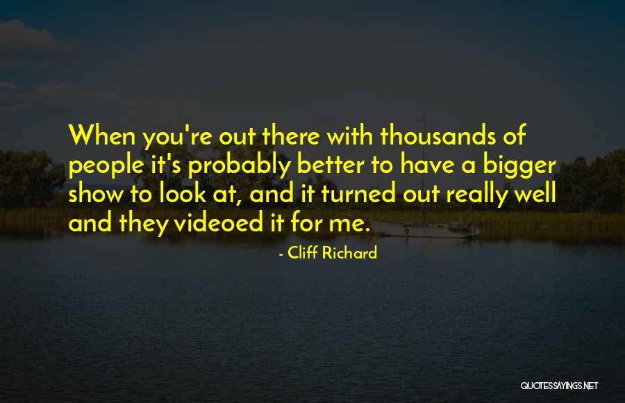 Liiga Teams Quotes By Cliff Richard Liiga Teams Quotes By Cliff Richard