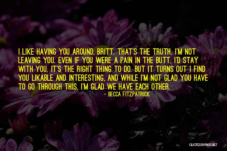 Likable Or Not Quotes By Becca Fitzpatrick Likable Or Not Quotes By Becca Fitzpatrick
