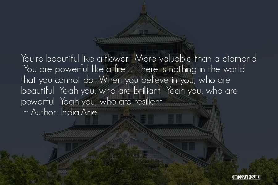 Like A Flower Quotes By India.Arie