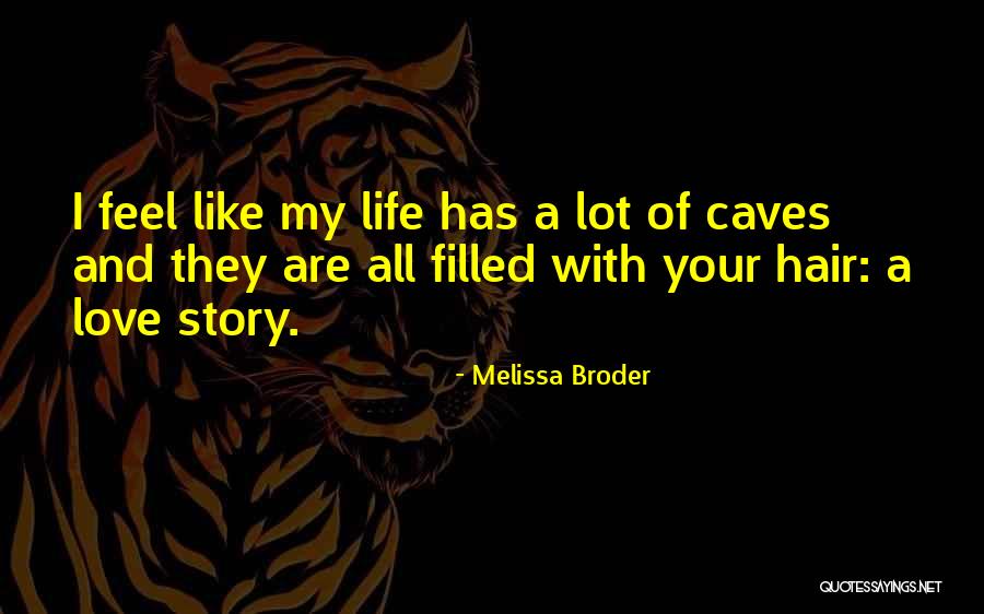 Like A Love Story Quotes By Melissa Broder