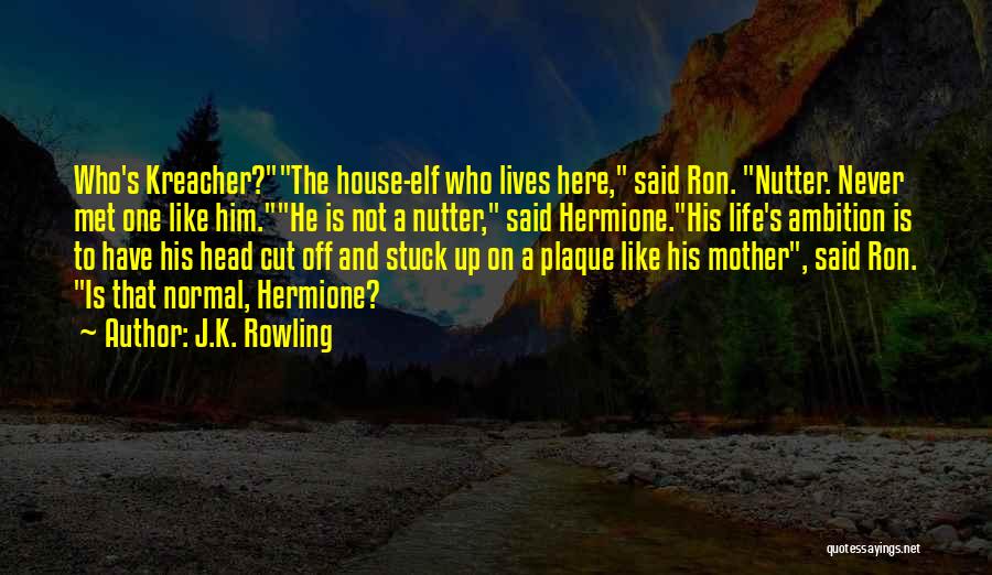 Like A Mother Quotes By J.K. Rowling