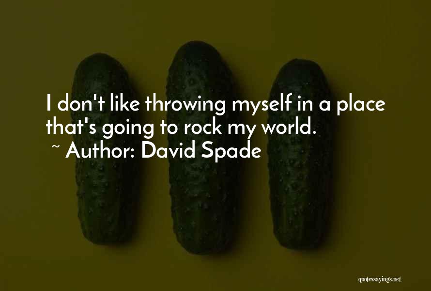Like A Rock Quotes By David Spade