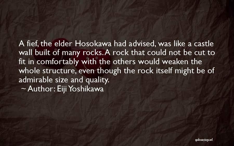 Like A Rock Quotes By Eiji Yoshikawa