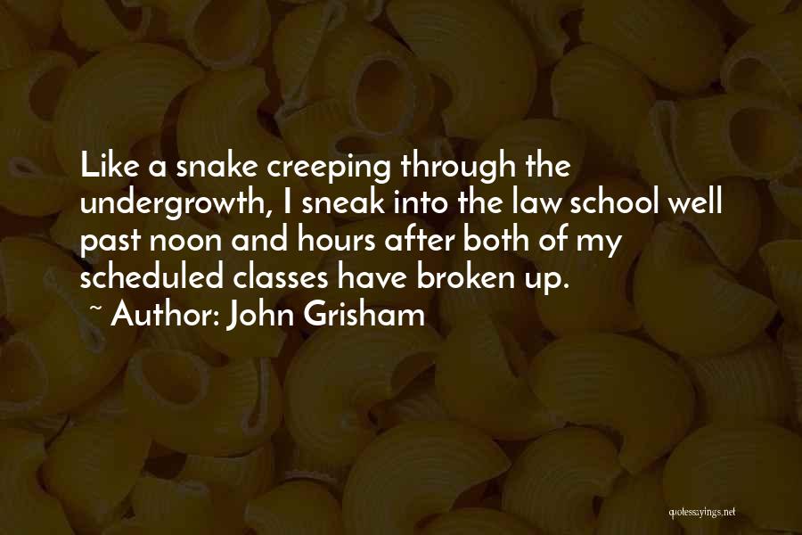 Like A Snake Quotes By John Grisham