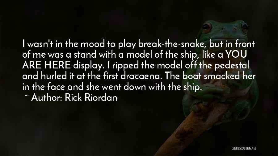 Like A Snake Quotes By Rick Riordan