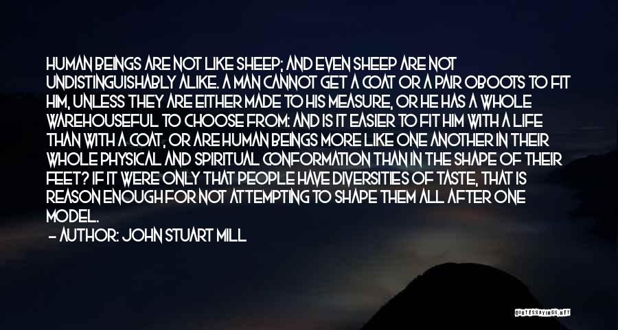 Like Alike Quotes By John Stuart Mill