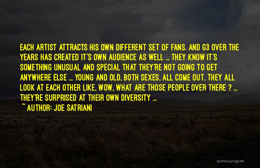 Like Attracts Like Quotes By Joe Satriani