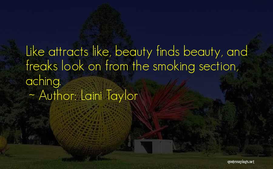 Like Attracts Like Quotes By Laini Taylor