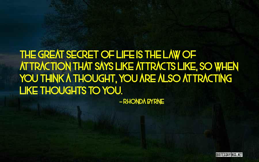 Like Attracts Like Quotes By Rhonda Byrne