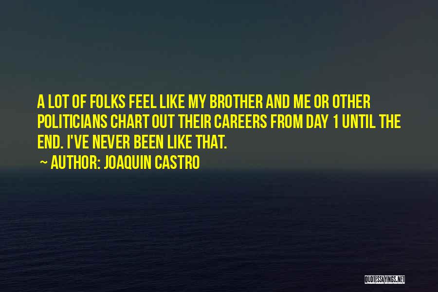 Like Brother Like Brother Quotes By Joaquin Castro