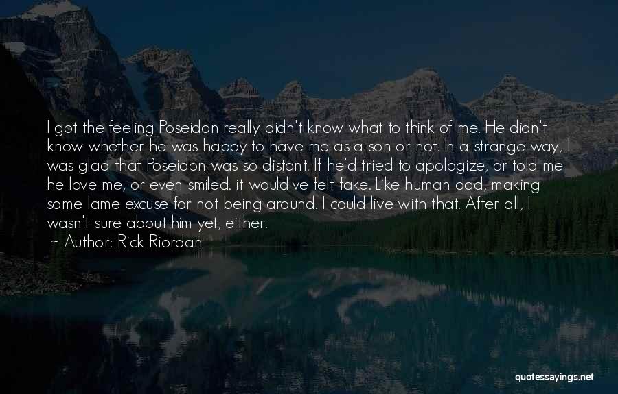 Like Dad Like Son Quotes By Rick Riordan