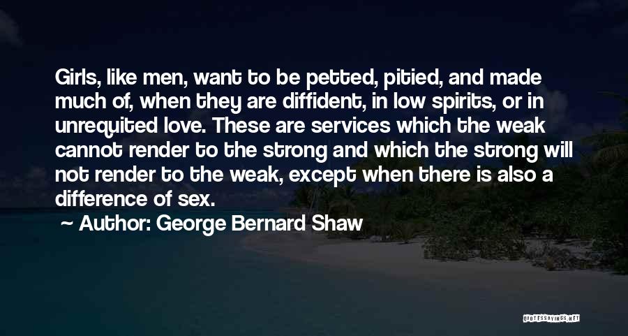 Like Love Difference Quotes By George Bernard Shaw