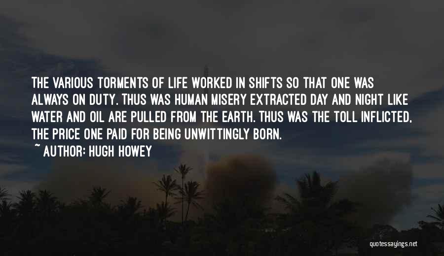 Like Oil And Water Quotes By Hugh Howey