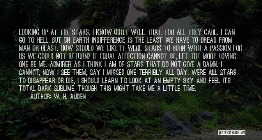 Like Stars On Earth Quotes By W. H. Auden