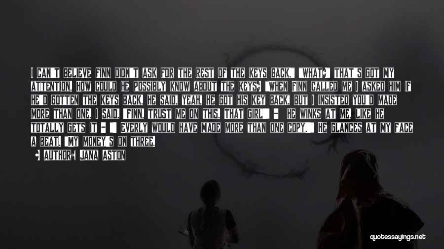 Like This Girl Quotes By Jana Aston