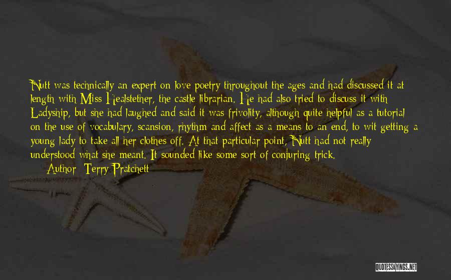 Like To Love Quotes By Terry Pratchett