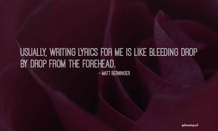 Like U Lyrics Quotes By Matt Berninger