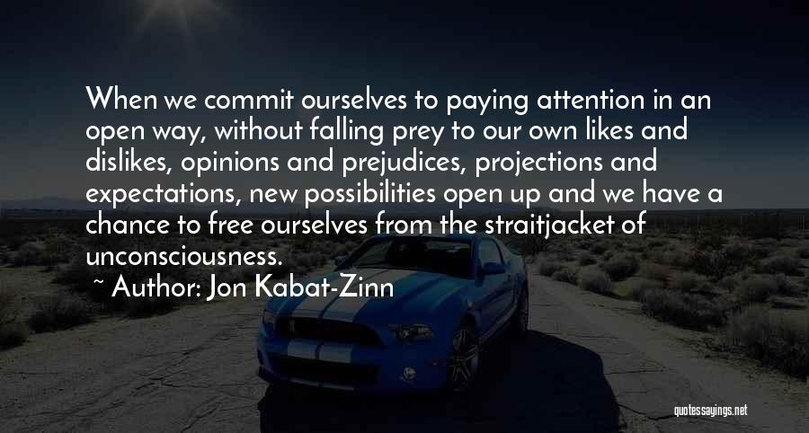 Likes Dislikes Quotes By Jon Kabat-Zinn