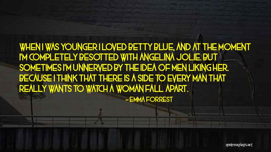 Liking Someone Who Has No Idea Quotes By Emma Forrest Liking Someone Who Has No Idea Quotes By Emma Forrest
