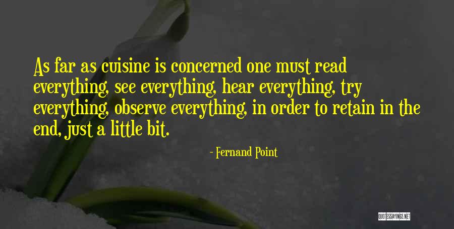 Liking Someone You Didnt Expect To Quotes By Fernand Point Liking Someone You Didnt Expect To Quotes By Fernand Point