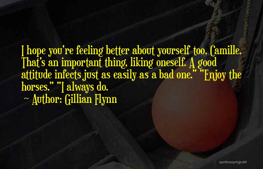 Liking Things That Are Bad For You Quotes By Gillian Flynn