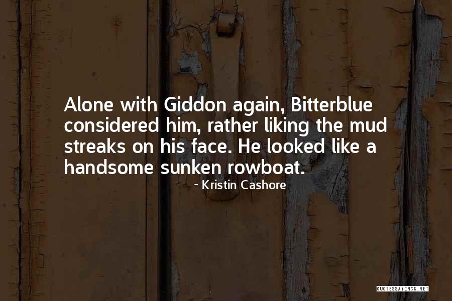 Liking To Be Alone Quotes By Kristin Cashore