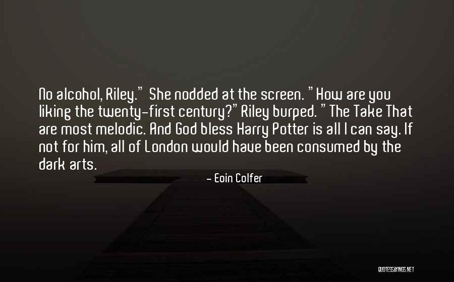 Liking You Quotes By Eoin Colfer