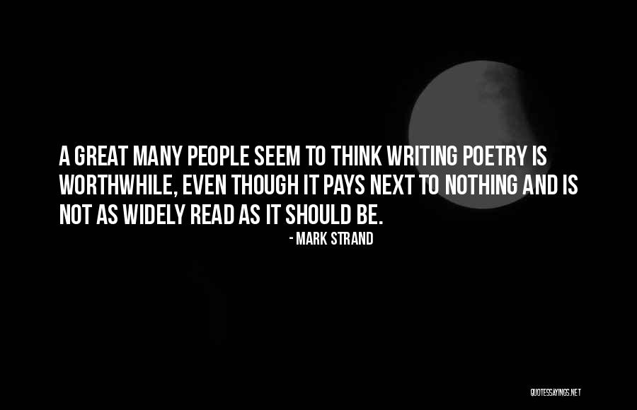 Lil Murda Quotes By Mark Strand