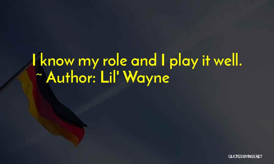 Lil Wayne Best Quotes By Lil' Wayne