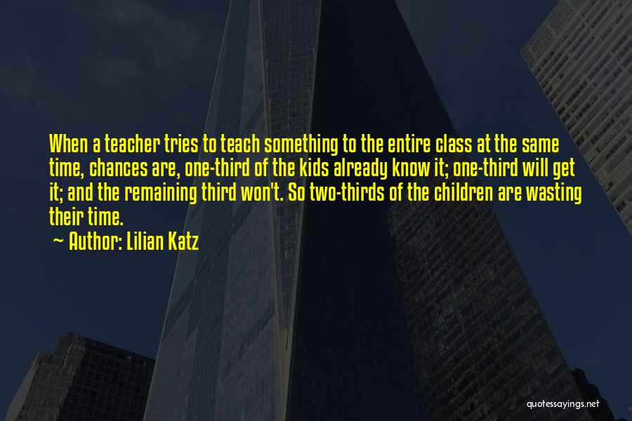 Lilian Katz Quotes 2247694