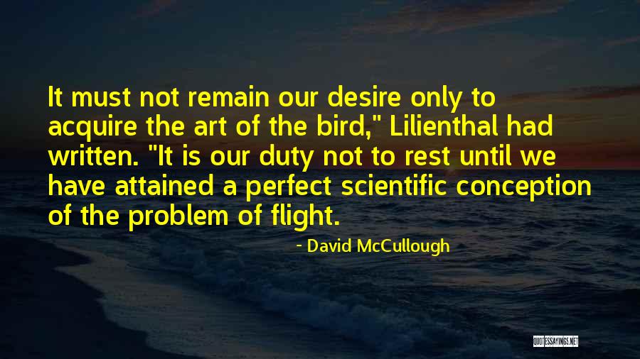 Lilienthal Quotes By David McCullough